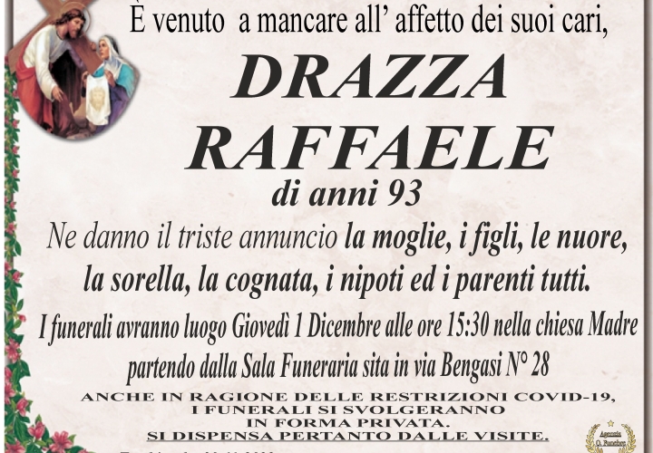 Annuncio Raffaele Drazza